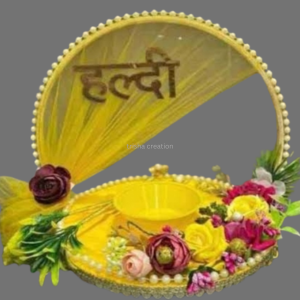 Haldi Platter For Haldi Ceremony