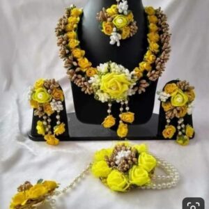 Buy Yellow Flower Jewellery