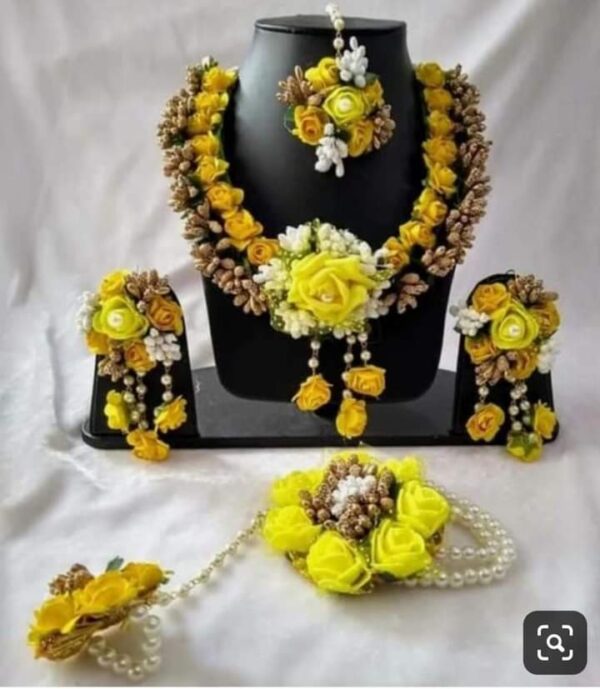 Buy Yellow Flower Jewellery