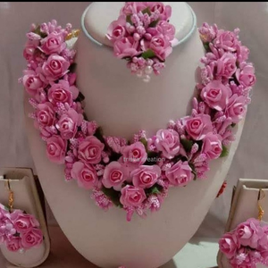 Pink Flower Jewellery