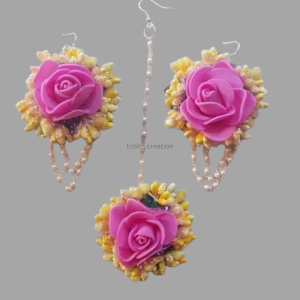 Mang Tikka Earring Set