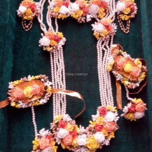 Bridal Mix colors Flower Jewellery